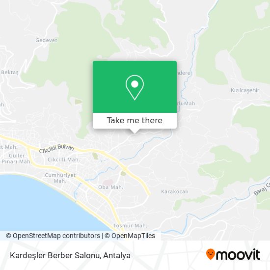 Kardeşler Berber Salonu map