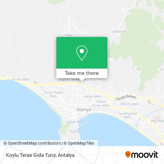 Koylu Teras Gıda Turız map
