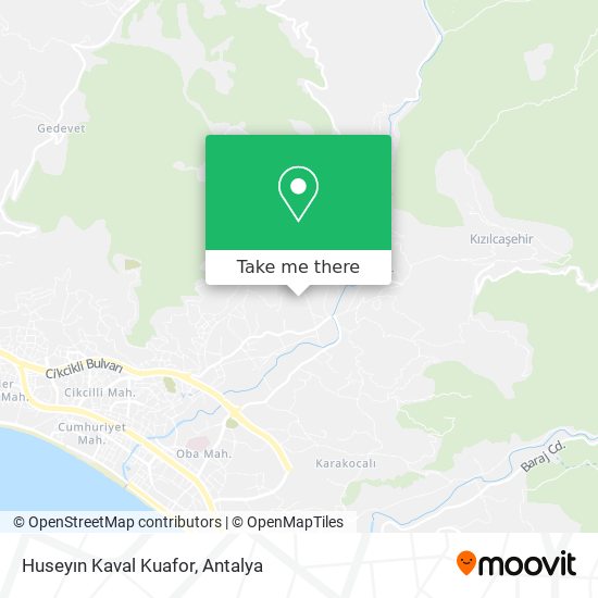 Huseyın Kaval Kuafor map