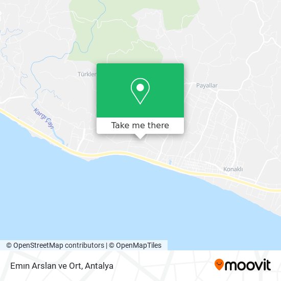 Emın Arslan ve Ort map
