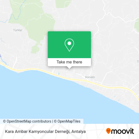 Kara Ambar Kamyoncular Derneği map