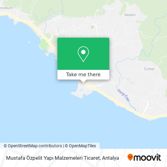 Mustafa Özpelit Yapı Malzemeleri Ticaret map