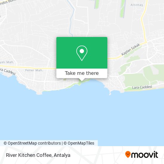 River Kitchen Coffee map