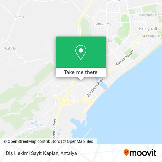Diş Hekimi Sayit Kaplan map