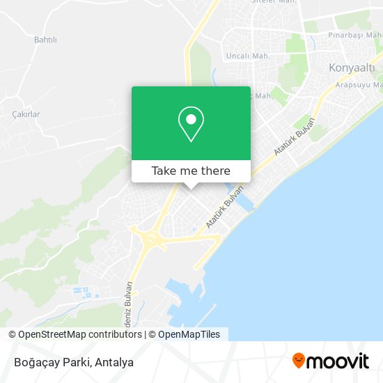 Boğaçay Parki map