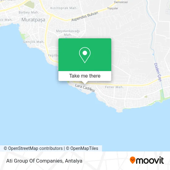 Ati Group Of Companies map