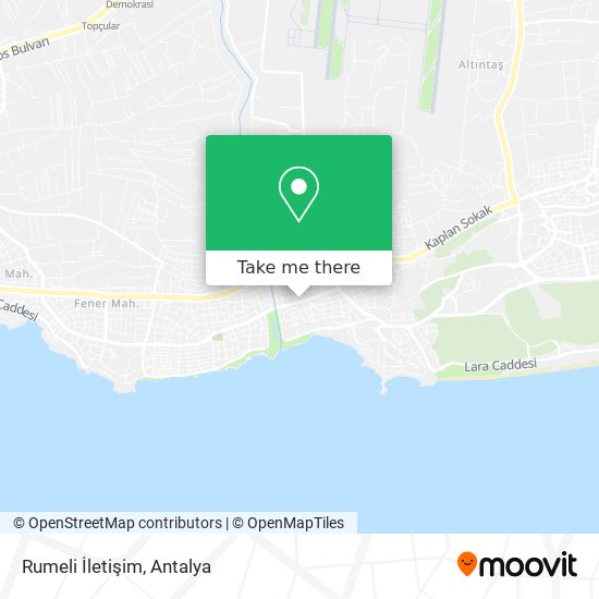 Rumeli İletişim map