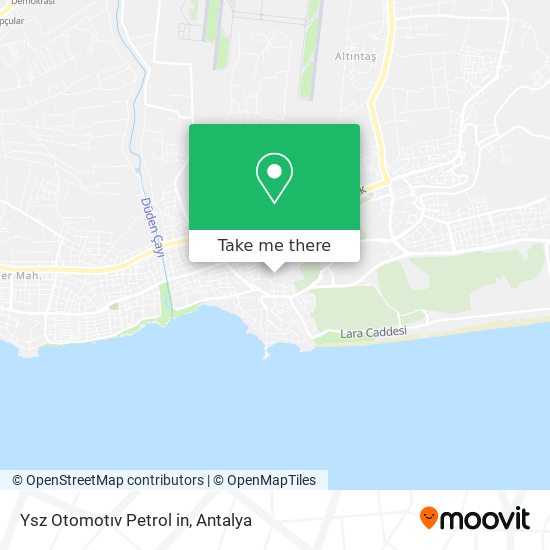 Ysz Otomotıv Petrol in map