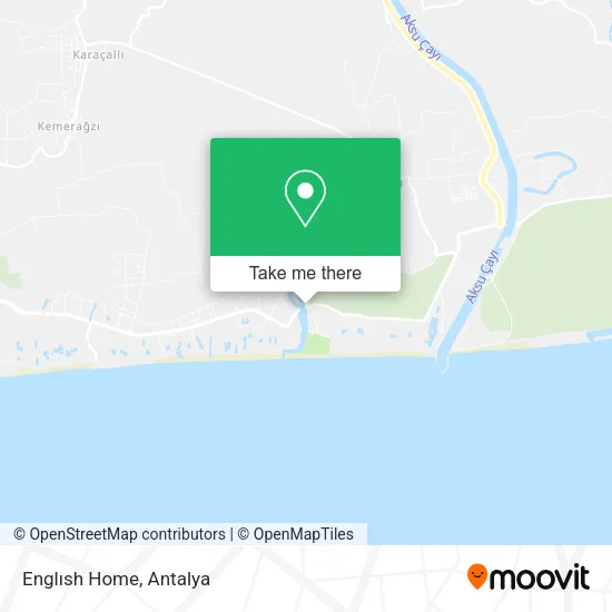 Englısh Home map