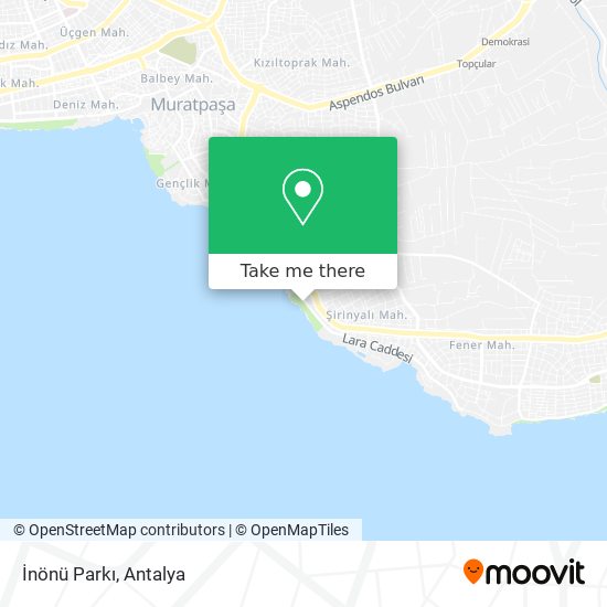 İnönü Parkı map