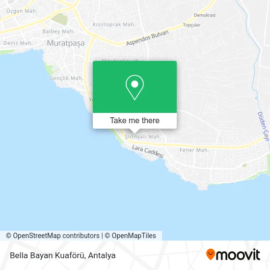Bella Bayan Kuaförü map