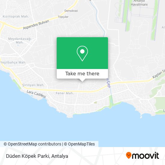 Düden Köpek Parki map