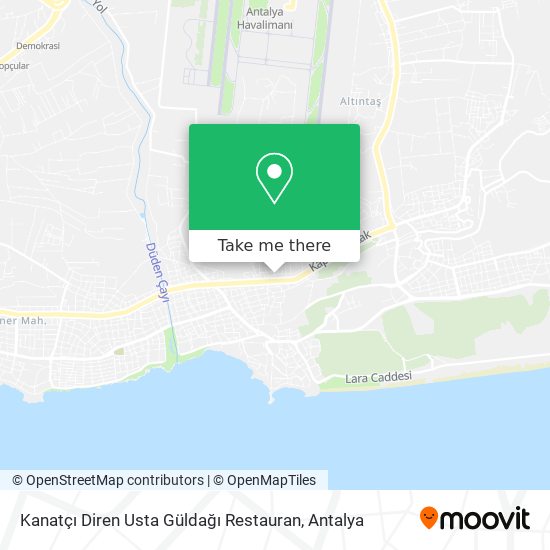 Kanatçı Diren Usta Güldağı Restauran map