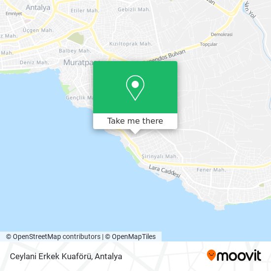 Ceylani Erkek Kuaförü map