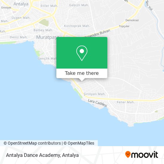Antalya Dance Academy map