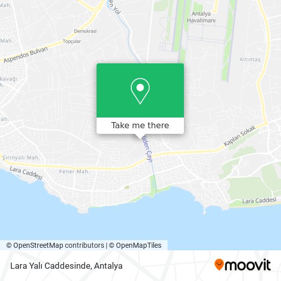 Lara Yalı Caddesinde map
