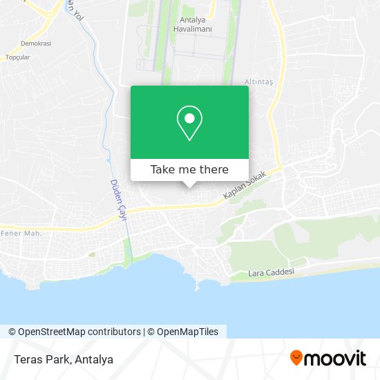 Teras Park map