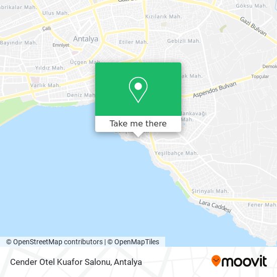 Cender Otel Kuafor Salonu map