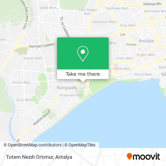 Totem Nezıh Ortımur map