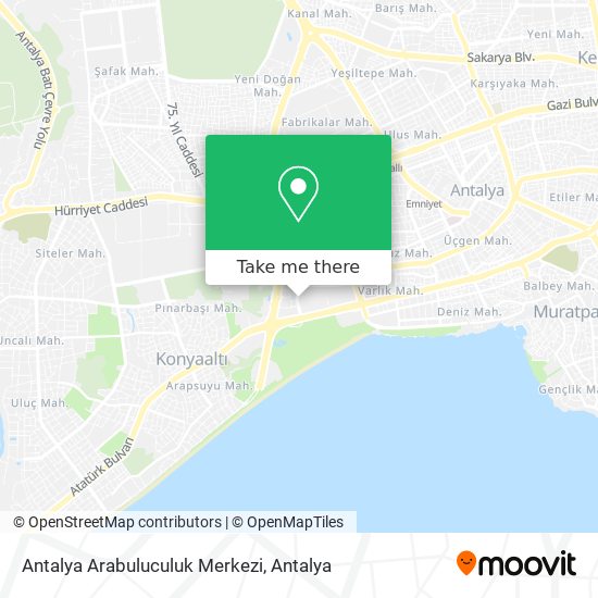 Antalya Arabuluculuk Merkezi map
