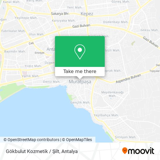 Gökbulut Kozmetik / Şilt map
