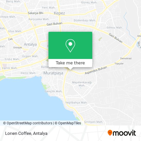 Lorıen Coffee map