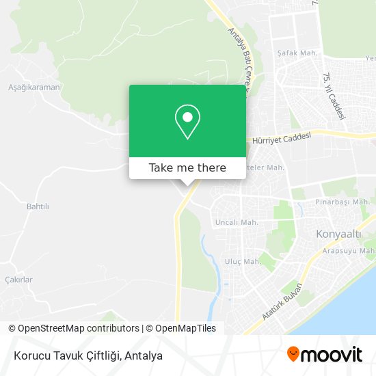 Korucu Tavuk Çiftliği map