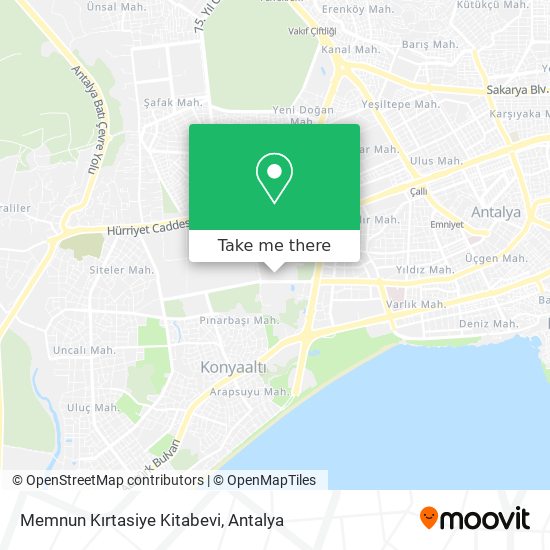 Memnun Kırtasiye Kitabevi map