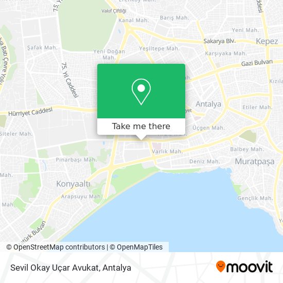 Sevil Okay Uçar Avukat map