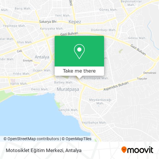 Motosiklet Eğitim Merkezi map