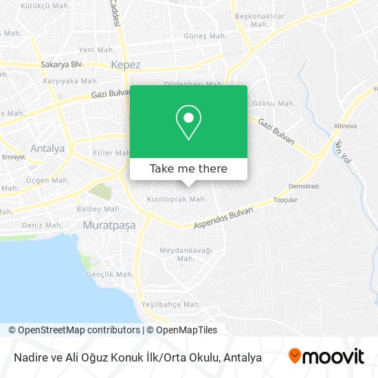Nadire ve Ali Oğuz Konuk İlk / Orta Okulu map