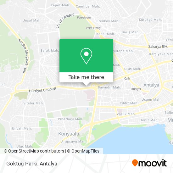Göktuğ Parkı map