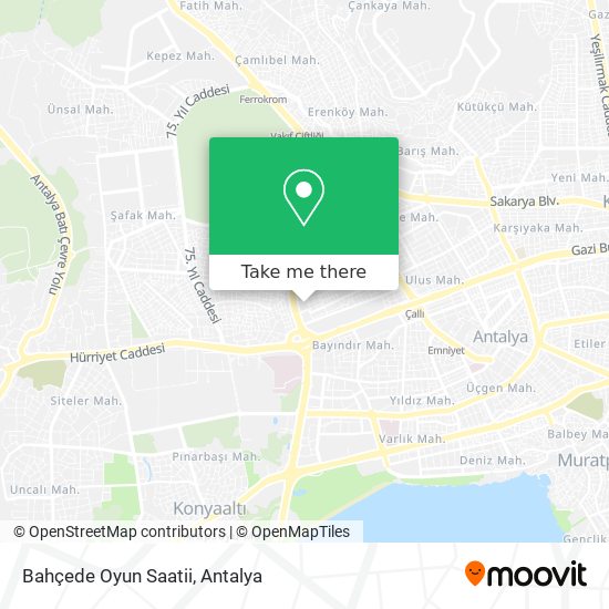 Bahçede Oyun Saatii map
