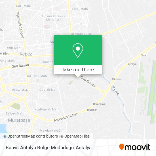 Banvit Antalya Bölge Müdürlüğü map