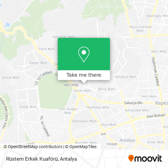 Rüstem Erkek Kuaförü map