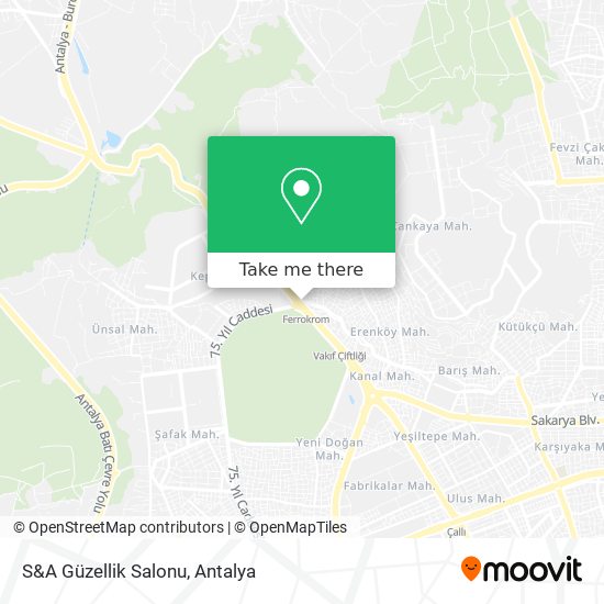S&A Güzellik Salonu map