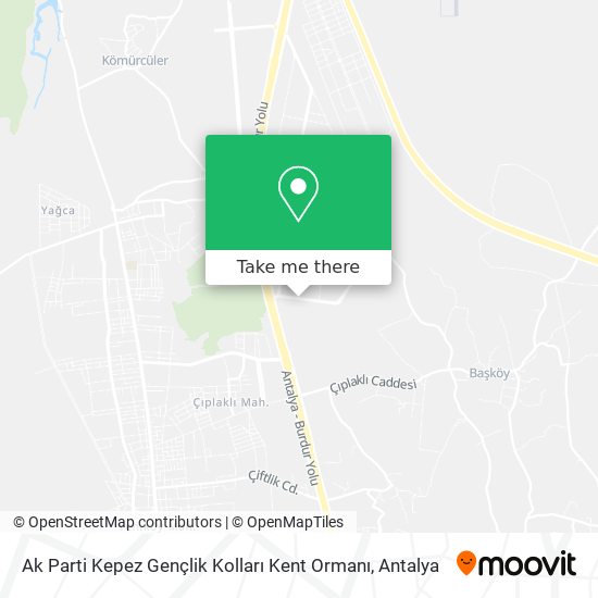 Ak Parti Kepez Gençlik Kolları Kent Ormanı map