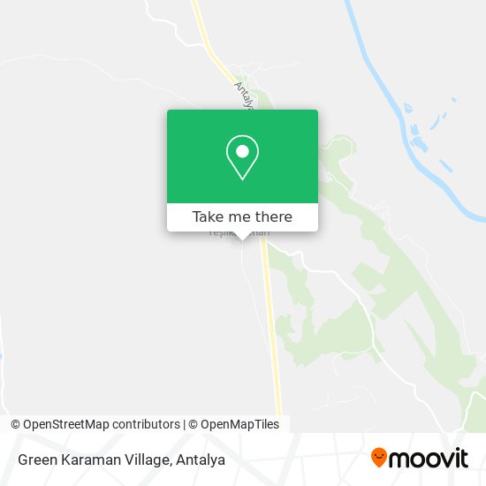 Green Karaman Village map