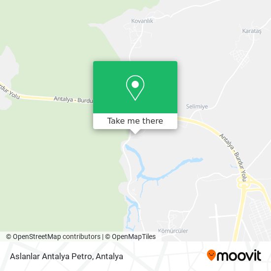 Aslanlar Antalya Petro map