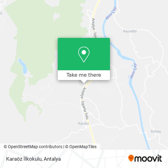 Karaöz İlkokulu map