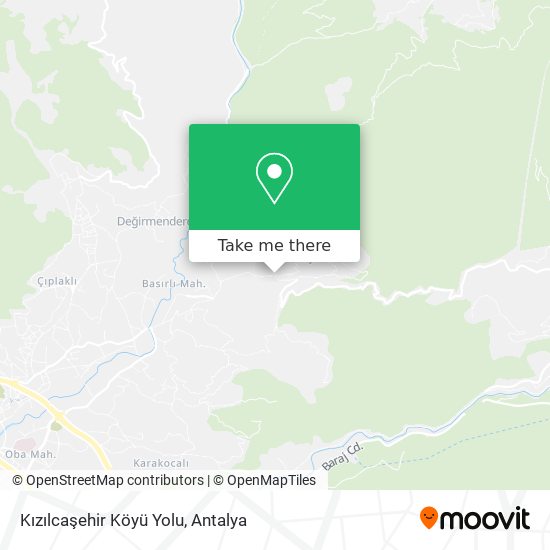 Kızılcaşehir Köyü Yolu map