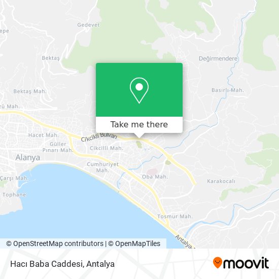 Hacı Baba Caddesi map