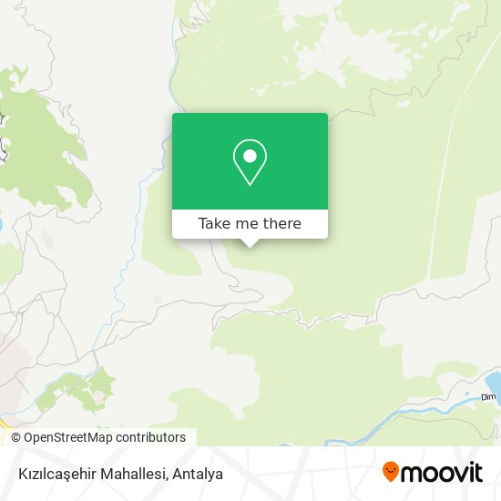 Kızılcaşehir Mahallesi map