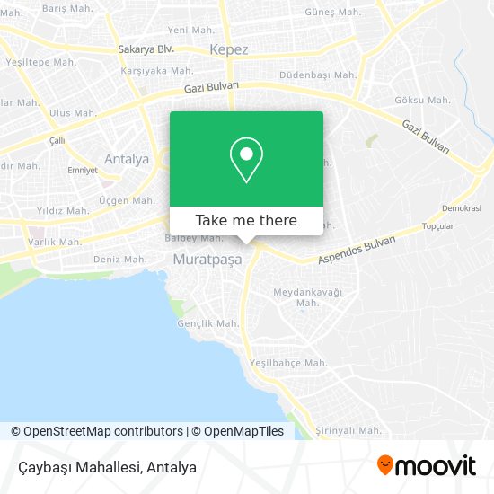 Çaybaşı Mahallesi map