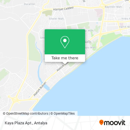 Kaya Plaza Apt. map