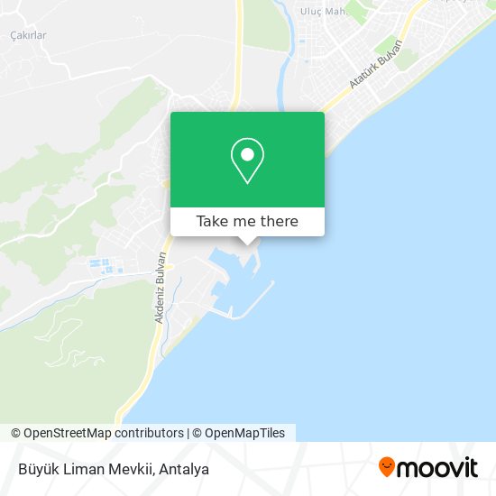 Büyük Liman Mevkii map