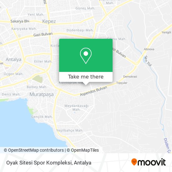 Oyak Sitesi Spor Kompleksi map
