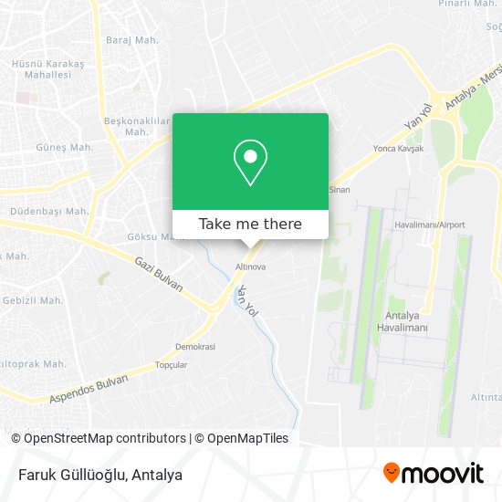 Faruk Güllüoğlu map