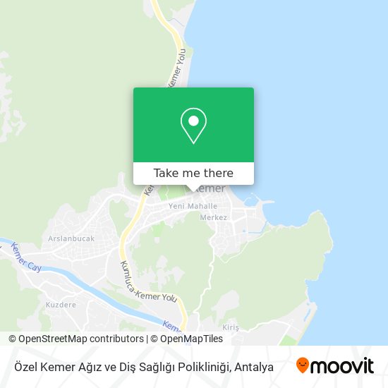 Özel Kemer Ağız ve Diş Sağlığı Polikliniği map