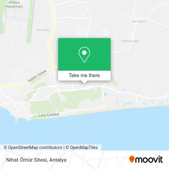 Nihat Ömür Sitesi map